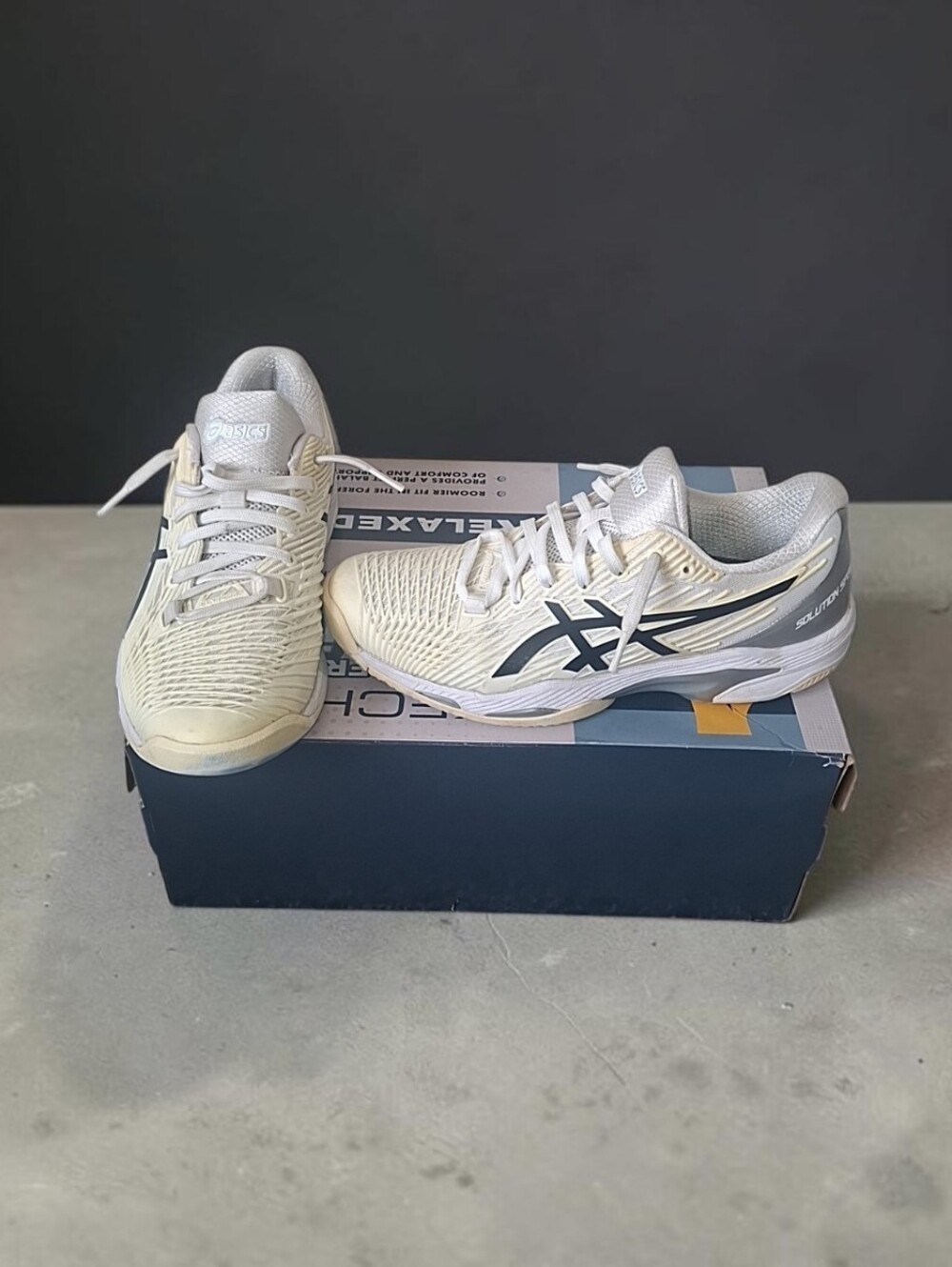 ASICS Solution Speed FF Women's Tennis Low Top Lace Up Sneakers Size 7